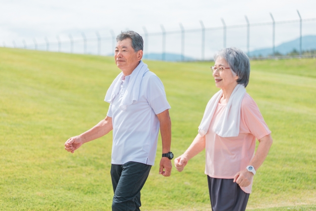 弱った足腰も歩きやすくなっていきます