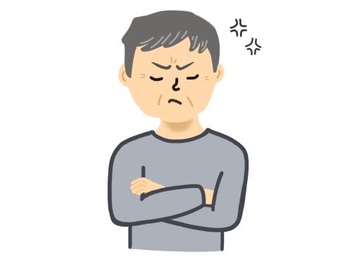 イライラしてしまい暴言を吐く