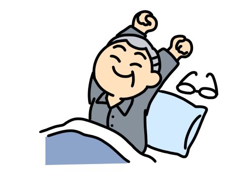 ぐっすりと眠れるようになった