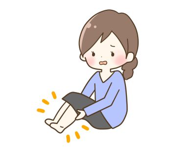 ふくらはぎのコリ１