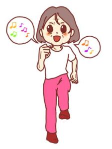 体のバランス２