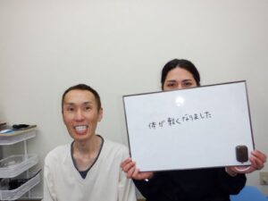体が軽くなりました