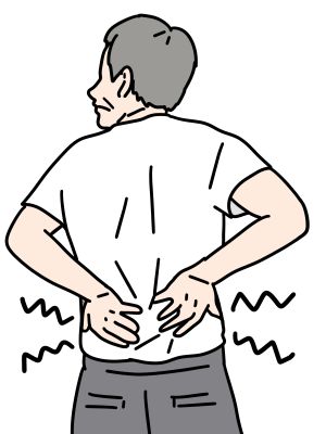 背中腰の痛み張り2