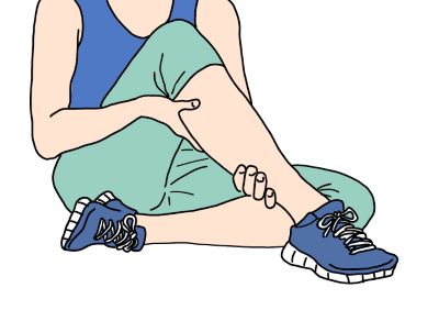 すねのコリ痛み1